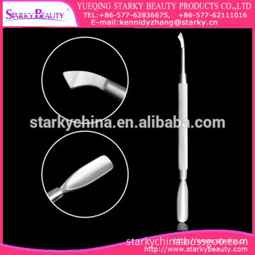 stainless steel cuticle pusher/ gel remover/ nail cleaser